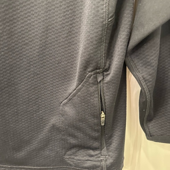 Nike Kids Black Dri-Fit 1/4 Zip Pullover M - Picture 4 of 5